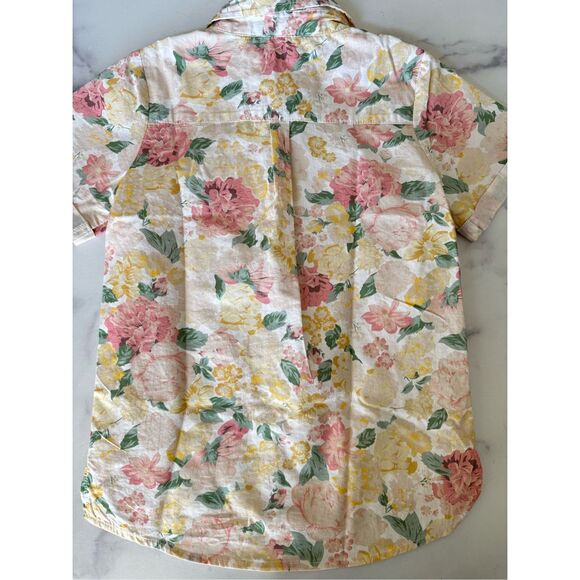 Londyn Oldtimer boys size 8 my brother John button up floral summer 100% cotton - Picture 7 of 7